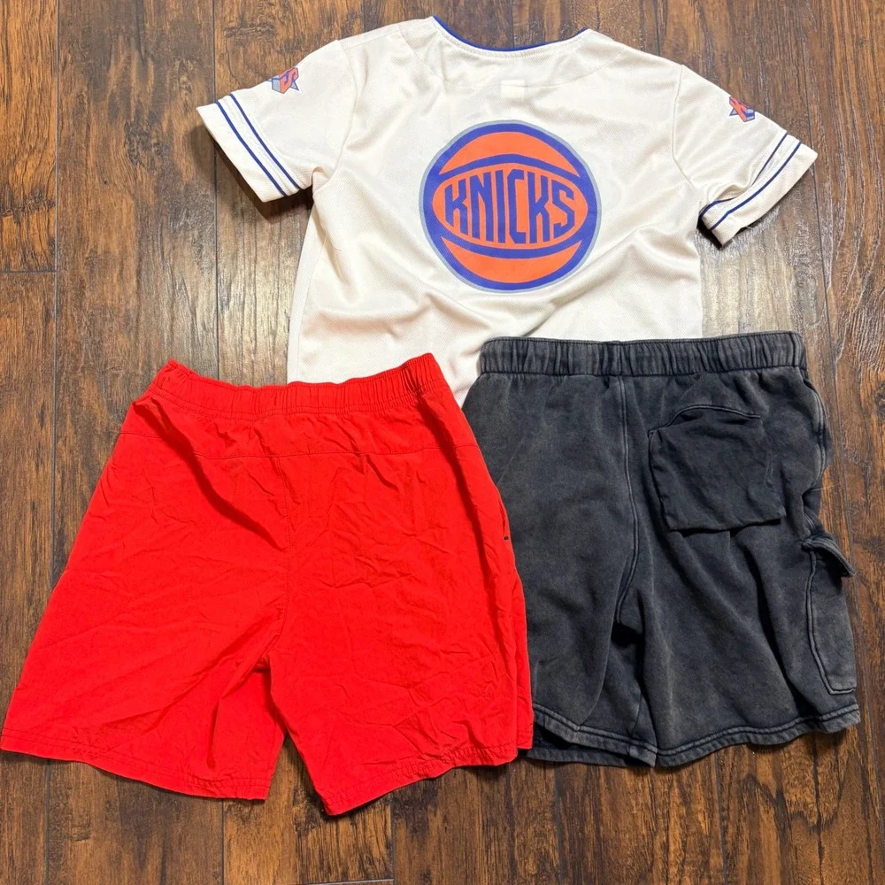 NBA Knicks Jersey & Old Navy Shorts Bundle Kids XL 14-16 Multi Color